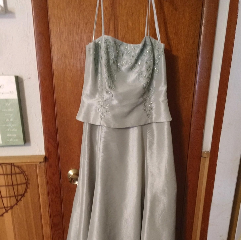 KM collection formal gown